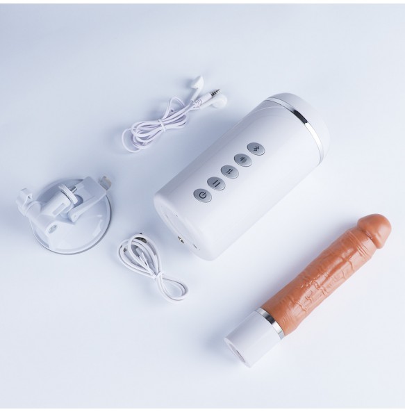 TAIWAN OMYSKY - Wonderful Night Bluetooth Thursting Dildo Machine (L:19.2cm - D:3.5cm)